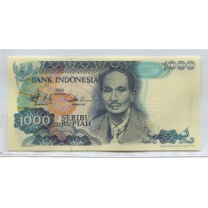 INDONESIA 1980 1000 RUPIAS BILLETE SIN CIRCULAR, UNC